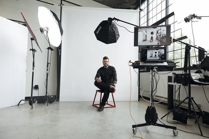 Editorial Shoot in Industrie-Loft